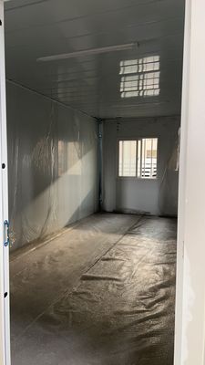 Snel bouwen modern ontwerp vouwcontainer huis met staal frame basis hout Cubby huis Tiny House trailer