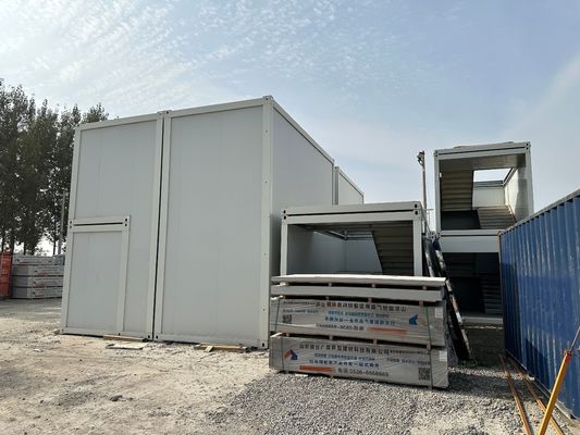 Flexibel samenstellen 20ft 30ft 40ft Fast Assembly Flat Pack Container Office Waterdicht Modulair Huis Prefabricated voor kantoor