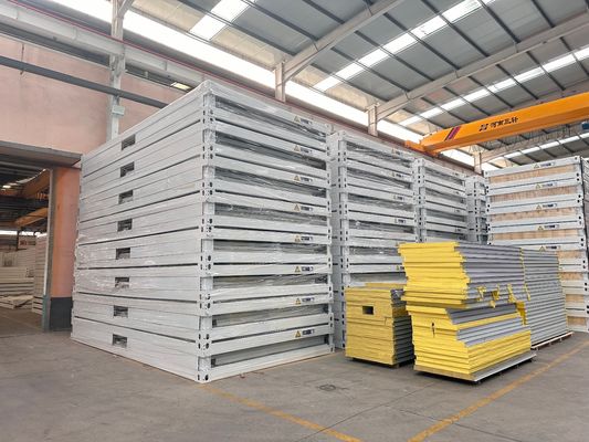 Aanpasbaar Makkelijk te monteren Vlak pak Afneembare woning Brandbestendige prefab containerwoning Huis voor ziekenhuisbehoeften