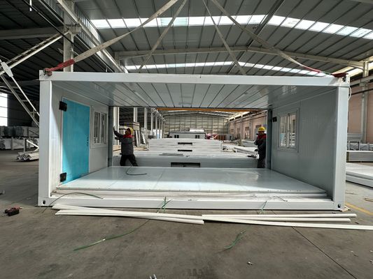Direct leveren Modulair Huis Prefabricated Steel Frame Customized Layout Folding Container Huis Voor Australië betaalbaar