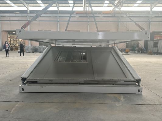 Generatie Verplaatsbaar Klaargemaakt Voorgefabriceerd Draagbaar Stalen Frame Glasvezel Dak Opvouwbaar Container Huis voor Appartement