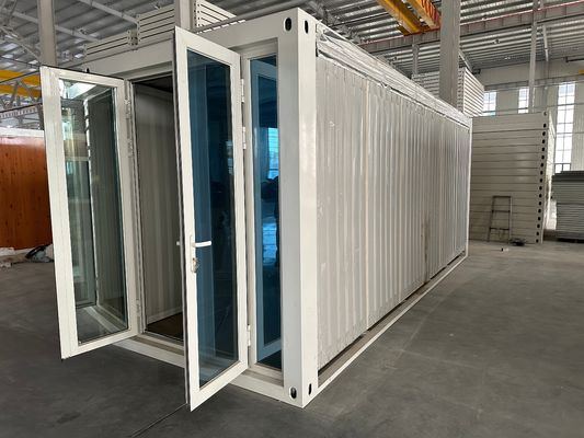 Kantoorgebouw Draagbaar uitbreidbaar containerhuis 20ft prefab huizen uitbreidbaar containerhuis met vrije lay-out design