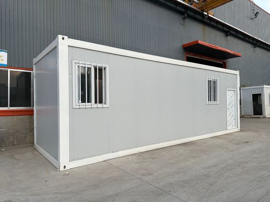 Professionele aanpassing mobiele opslag sandwichpaneel geprefabriceerd woonapparaat platte verpakking container huis voor ziekenhuis