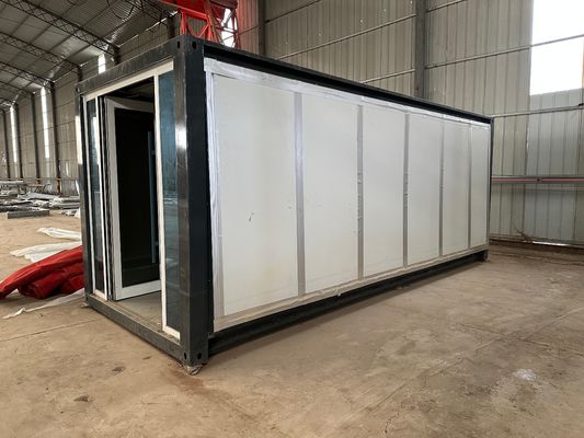 Uitbreidbaar Containerhuis met badkamer en keuken Luxe 20ft 40ft Makkelijk te installeren Winddicht Prefab Modulair Gebouw