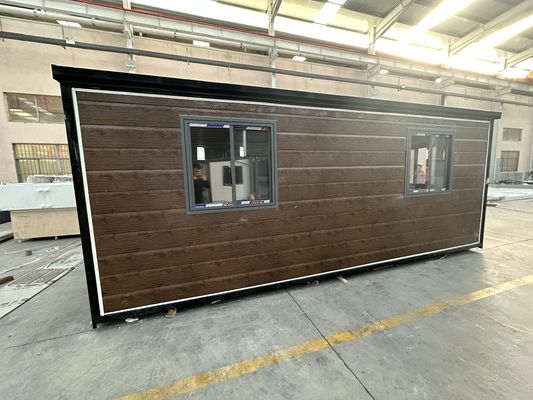 Villa snel bouwen 20 ft 30ft 40ft mobiele uitbreidbare containerhuizen met keuken