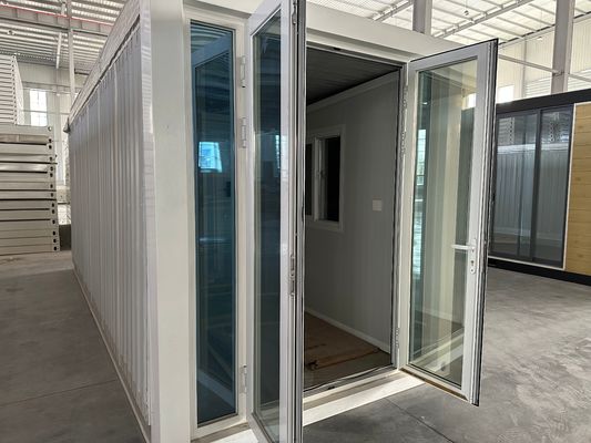 Villa snel bouwen 20 ft 30ft 40ft mobiele uitbreidbare containerhuizen met keuken