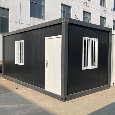 Afneembare containerhuis 20ft 40ft koolstofarme energiebesparing modulair ontwerp frame staal moderne huizen voor de hotelindustrie