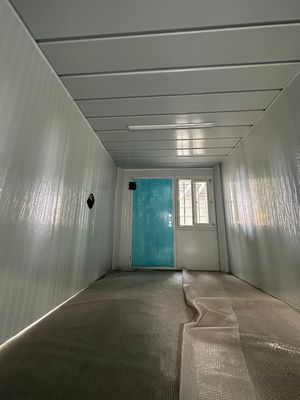 20/40 ft waterdicht opvouwbaar container huis op maat gemaakte lay-out prefab huis voor kamperende werknemers' accommodatie