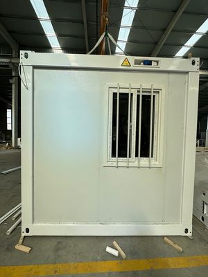 Snel installeren Zigzag vouwcontainerhuis Prefab Multi- 20/40 ft vouwbaar draagbaar modulair met aangepaste kleur