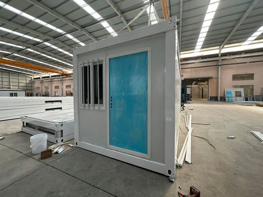 Stalen frame Gemakkelijk te monteren 20ft 40ft Tiny Homes Site Office Container Houses met lange levensduur