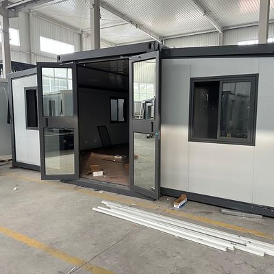 Afneembare milieuvriendelijke uitbreidbare container villa prefab huis uitbreidbaar prefab huis