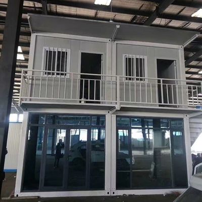 Witte of aangepaste kleur geluidsisolatie Moderne stalen frame Afneembare modulaire ontwerp Container huis voor geluidsisolatie