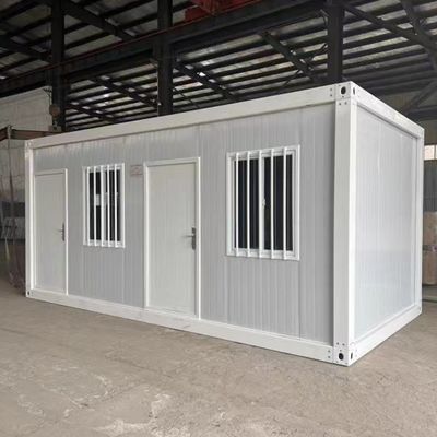 Draagbaar modulair ontwerp sandwichpaneel staal frame afneembare container huis met aangepaste kleur optie