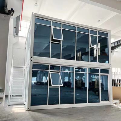 Draagbaar modulair ontwerp sandwichpaneel staal frame afneembare container huis met aangepaste kleur optie