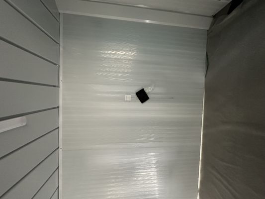 Gemakkelijk te monteren Opvouwbaar Kiosk Sandwich Panel Verzending Opvouwbaar Stalen Containerhuis Met Waterdicht Hoogdak