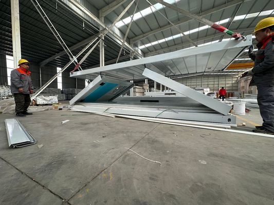 Hoofddak waterdicht Duurzaam mobiel vouwbaar Prefab Containerhuis voor snelle installatie Woonhuizen Kantoorgebouwen