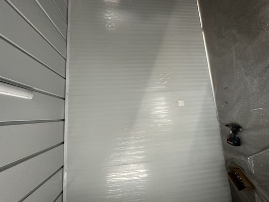 Mini geprefabriceerd opvouwbaar containerhuis Groene woning met aluminium venster en vloerplaat