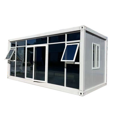 Gegalvaniseerde stalen frame structuur gemakkelijk te installeren Afneembare container huis voor hotel resort woning wonen