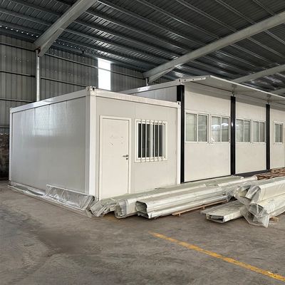 Op maat gemaakte kleur Luxe Houten Huis Prefab Hotel 3 Kamers en 4 Slaapkamers 20 ft Huis Kit Prefab Flat Pack Container Huis