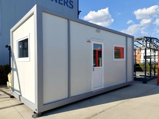 Op maat gemaakte kleur Luxe Houten Huis Prefab Hotel 3 Kamers en 4 Slaapkamers 20 ft Huis Kit Prefab Flat Pack Container Huis