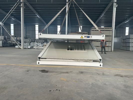 Flexibel monteren Installatie Moderne opvouwbare containerhuis met sandwichpaneel