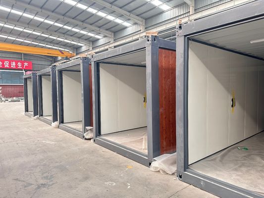 Contemporary Design Style 40 Ft waterdicht vouwbaar geprefabriceerd huis voor kantooromgeving