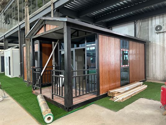 Hotel Resort Huisvesting Leven Modulair Snelle installatie Flexibel Monteren Voorafgebouwde Flat Pack Huizen met luxe