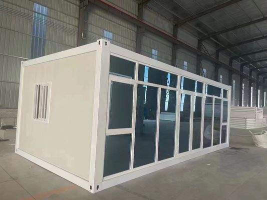 Snel samenstellen Vlak pak Container huis Villa met dikke structuur en gegalvaniseerd staal frame
