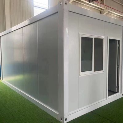 Multifunktioneel gegalvaniseerd stalen frame flat pack container huis voor moderne snelle installatie klein huis