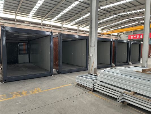 40ft sandwichpaneel opvouwbaar containerhuis geprefabriceerd huis opvouwbaar containerhuis