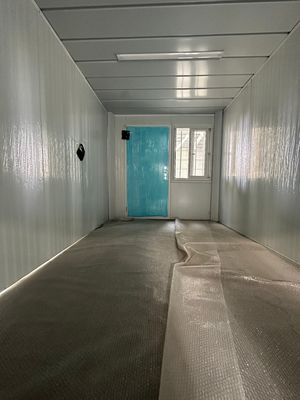 Gepersonaliseerde kleur Brandbestendige vouwcontainerhuis met multifunctie