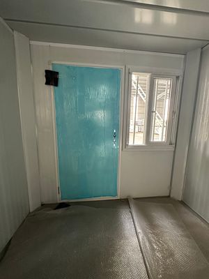 Multifunktioneel 20ft opvouwbaar containerhuis Aluminium venster Draagbaar en roestvast voor buiten slaapkamer