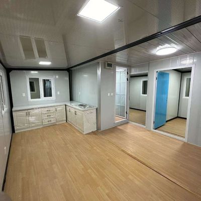 Uitbreidbare containerhuizen Modern ontwerp vlindercontainerhuis met geïndividualiseerde opmaakopties