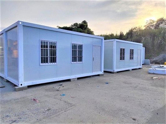 Goed snel installeren Draagbaar Huis Kantoor Container Huis met broodje paneel en aangepast