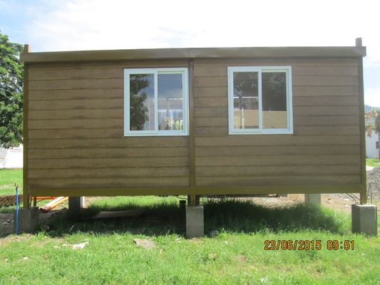 Containerhuis met een op maat gemaakte vierkant en een gemakkelijke installatie