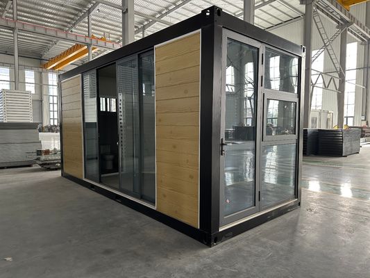 Containerhuis met een op maat gemaakte vierkant en een gemakkelijke installatie
