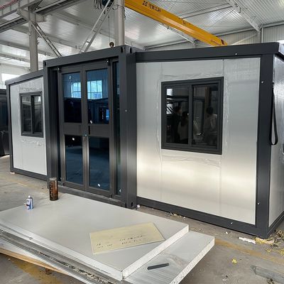 Huis Huis Hotel 20 40ft Makkelijk te installeren Modulair Containerhuis Thermische isolatie Lichte staal Prefab huis