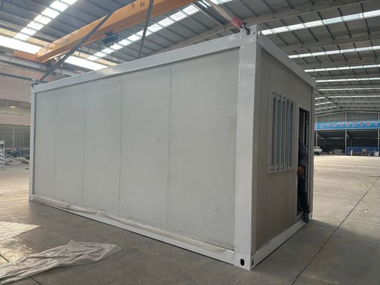 Op maat gemaakte kleurvouwbare containerhuis Luxe modulair klein geprefabriceerd modulair huis
