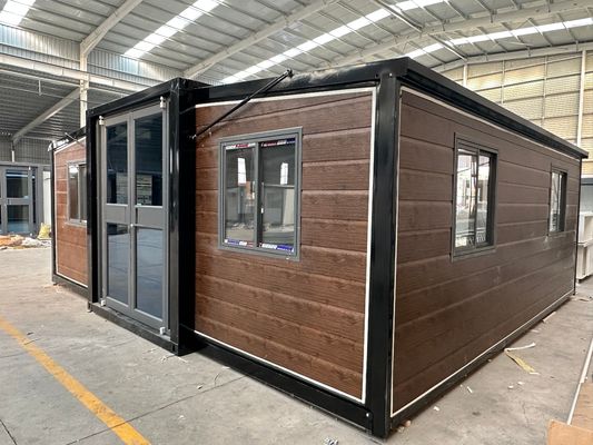 Buitenvriendelijk Hoogwaardig 40ft prefab vouwbaar containerhuis voor appartement in moderne ontwerpstijl