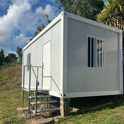 Gepersonaliseerd Container Huis Wit of Gepersonaliseerde Kleur Voordeel Het kan 70% van de bouwtijd besparen Verkoop redelijk
