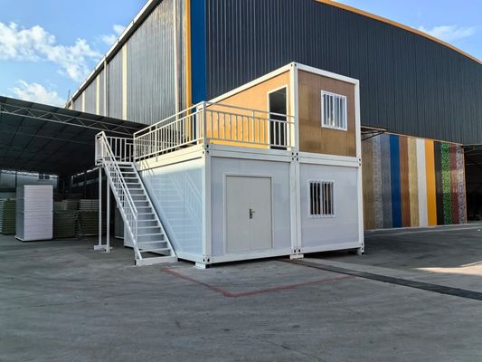 Mordern Afneembare Container 2 verdiepingen Containerhuis 40ft