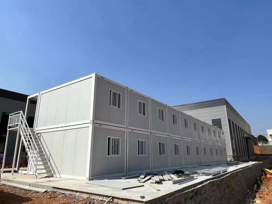 Mordern Afneembare Container 2 verdiepingen Containerhuis 40ft
