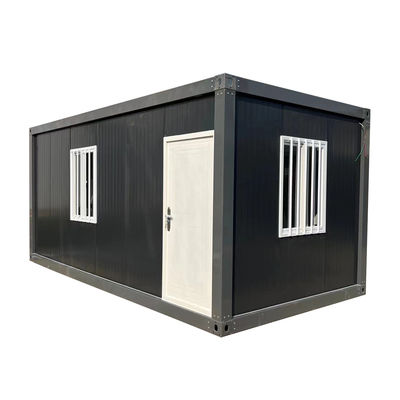 Wit afneembare containerhuisjes in moderne stijl met beveiligingsdeur