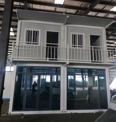 3 slaapkamers Eco-vriendelijk Modulair Prefab Afneembare Containerhuis met Carport en ademend ontwerp