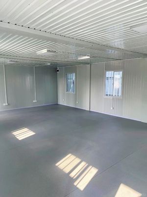 Afneembare 2 verdiepingen hotelcontainerhuis met sandwichpaneel en stalen frame
