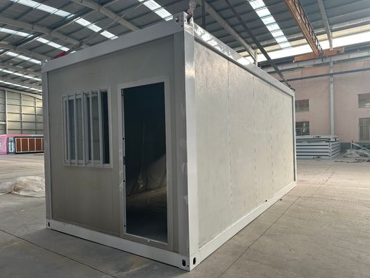 Veiligheidsdeur Wit of op maat gemaakte kleur Containerhuis Draagbaar Containerhuis Filippijnen Opvouwbaar Containerhuis