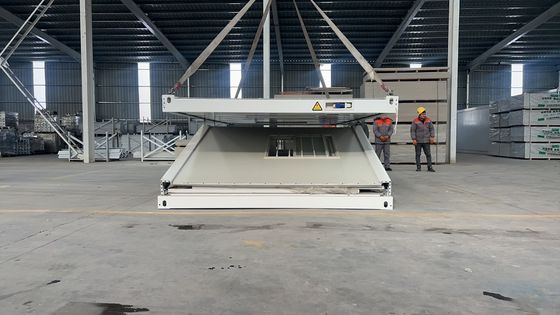 Standaarddikte Twee verdiepingen Containerhuis 40 voet Containerhuis Voorgefabriceerd Opvouwbaar Voorgefabriceerd Klein Huis