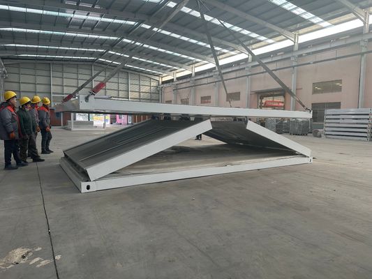 Standaarddikte Twee verdiepingen Containerhuis 40 voet Containerhuis Voorgefabriceerd Opvouwbaar Voorgefabriceerd Klein Huis