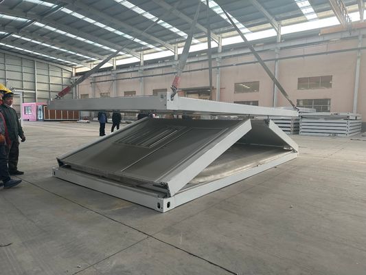 Standaarddikte Twee verdiepingen Containerhuis 40 voet Containerhuis Voorgefabriceerd Opvouwbaar Voorgefabriceerd Klein Huis