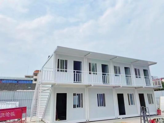 Moderne ontwerp stijl rechthoekige snel te monteren Afneembare Prefab Mini House Mobiele Home Afneembare container huis